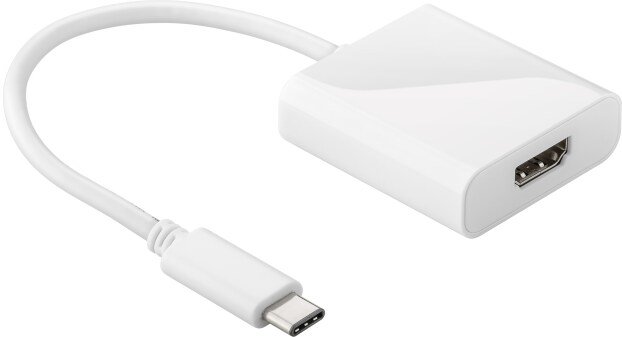 Adaptor HDMI mama - USB-C tata 0.2m alb